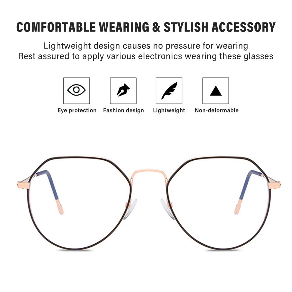 Anti-bluelight Glasses Computer/Reading/Gaming/TV/Phones