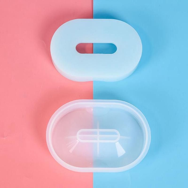 Soap Storage Box Silicone Mold DIY Jewelry Making Tool Moulds UV Epoxy Resin Decorative Craft DIY Tray Mold