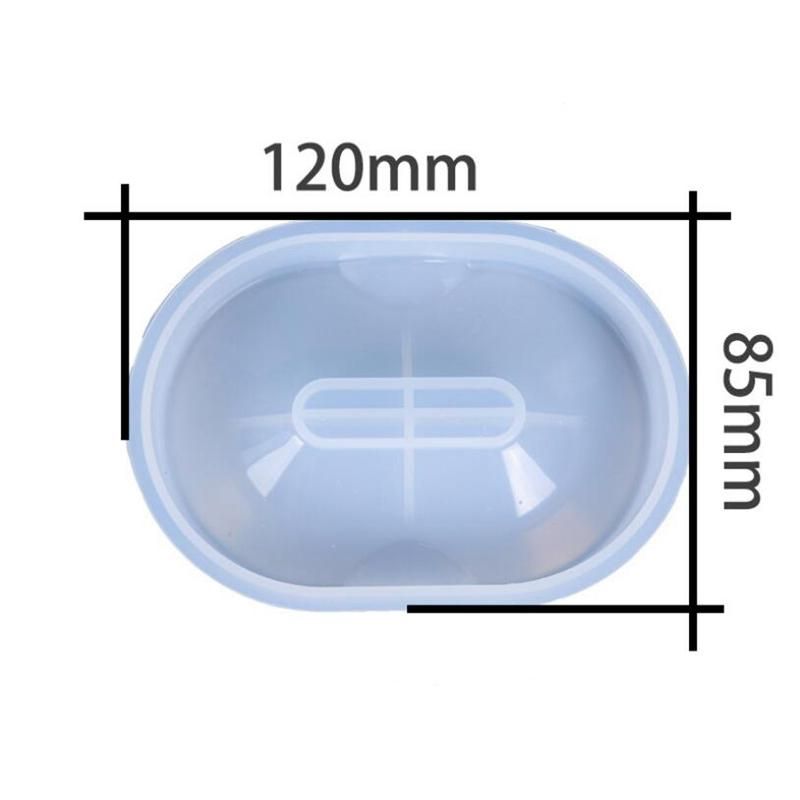 Soap Storage Box Silicone Mold DIY Jewelry Making Tool Moulds UV Epoxy Resin Decorative Craft DIY Tray Mold