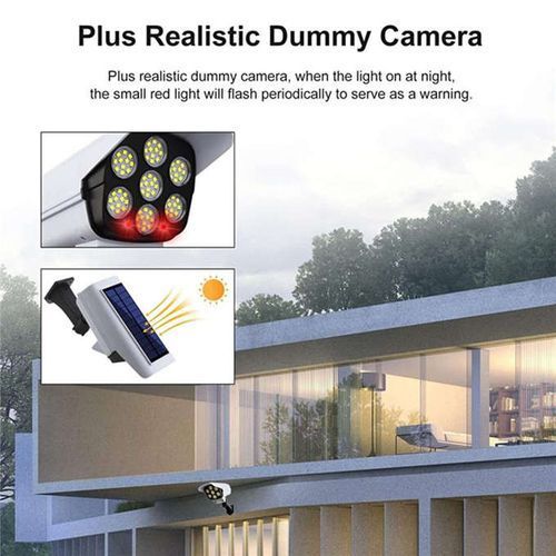 Solar Light Motion Sensor Security Wireless Waterproof