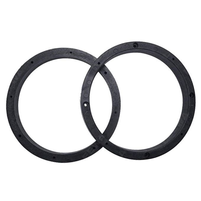 2pcs Universal Solid Black 65inch Car Stereo Audio Speaker Mounting
