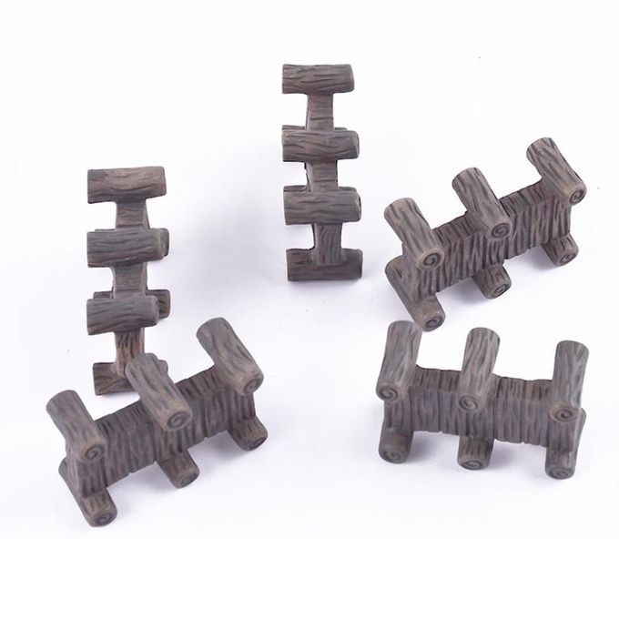 5Pieces Miniature Fairy Garden Resin Bridge