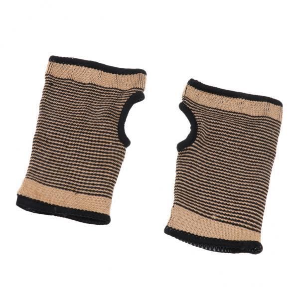 2xStretchy Sport Fitness Hand Palm Wrist Guard Support Band Thumb