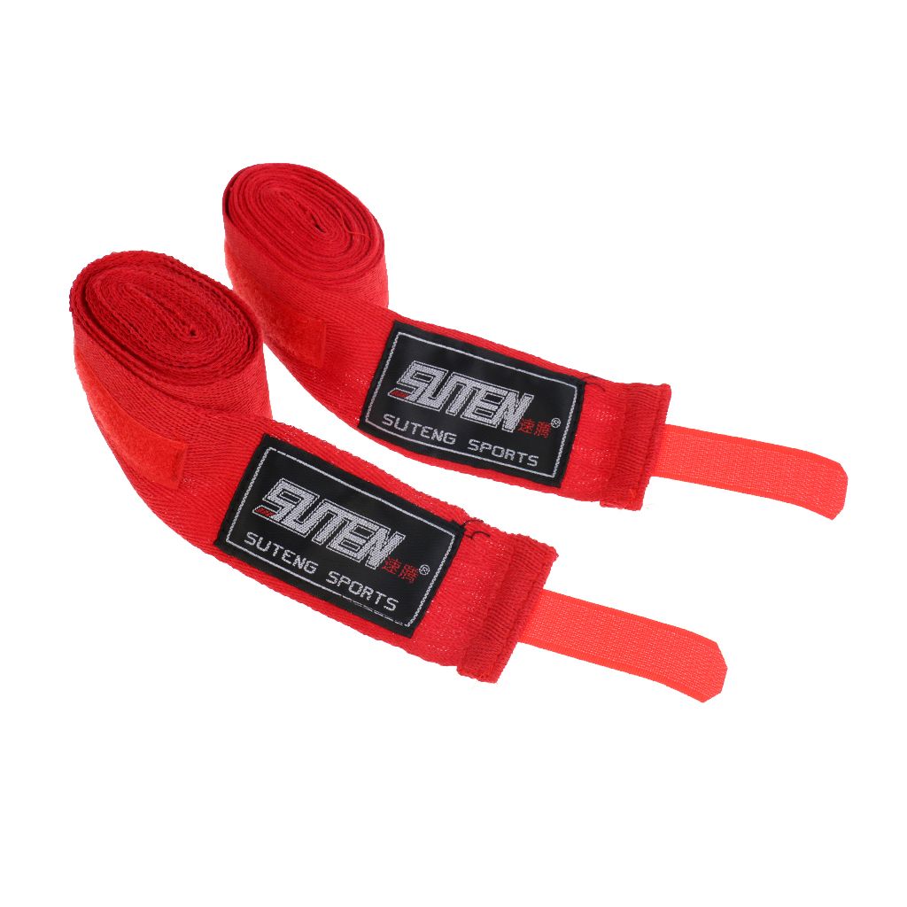 2Pcs Sports Boxing Gloves Strap Muay Thai MMA Taekwondo
