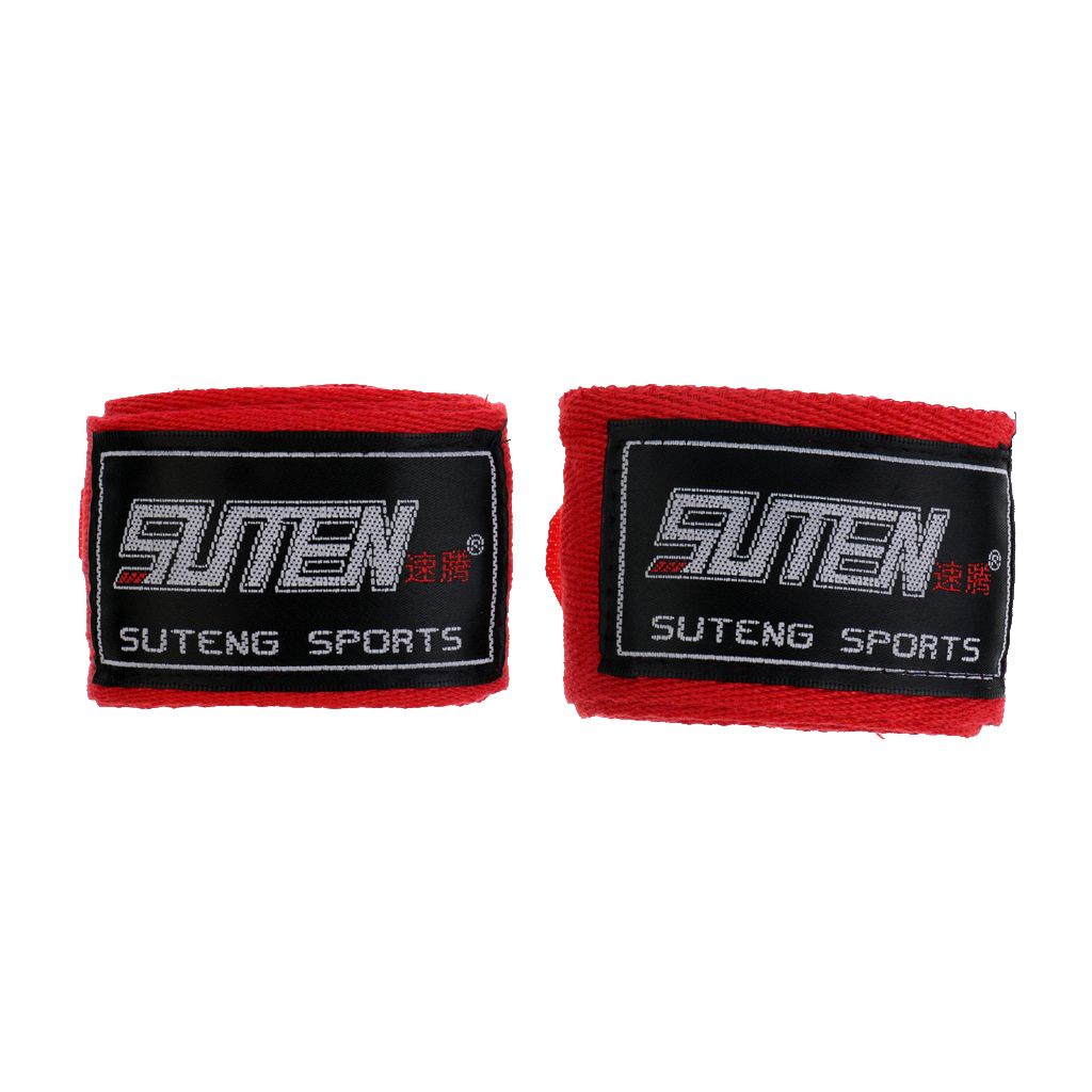 2Pcs Sports Boxing Gloves Strap Muay Thai MMA Taekwondo