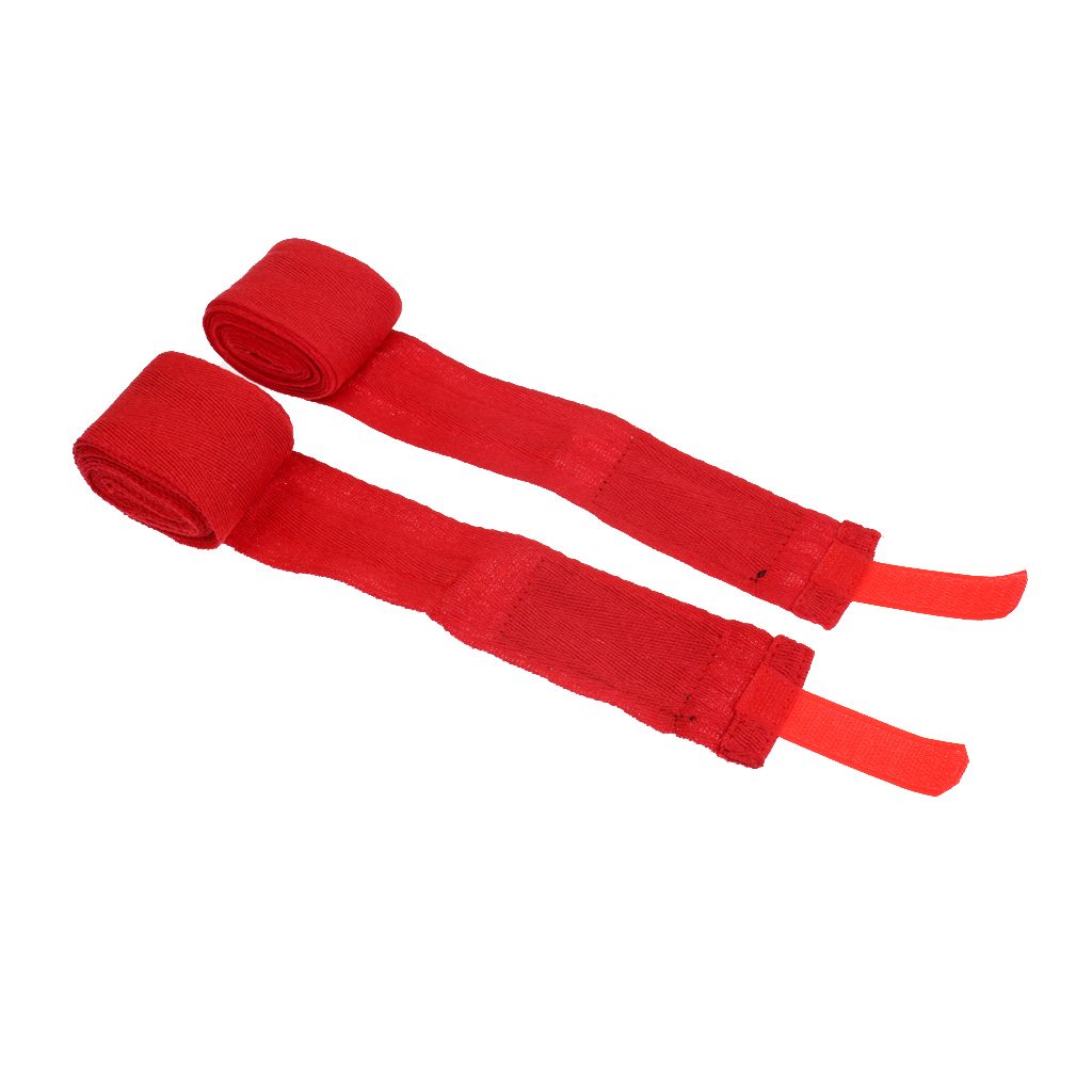 2Pcs Sports Boxing Gloves Strap Muay Thai MMA Taekwondo