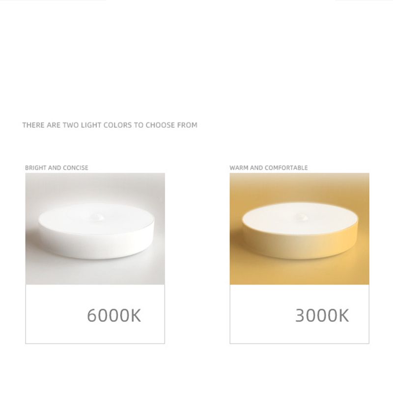 Smart Lamp With Motion Sensor Lights Wireless LED Rechargeable Light Bathroom Cabinets Wardrobe Bedroom Staircase Lighting Lamps-