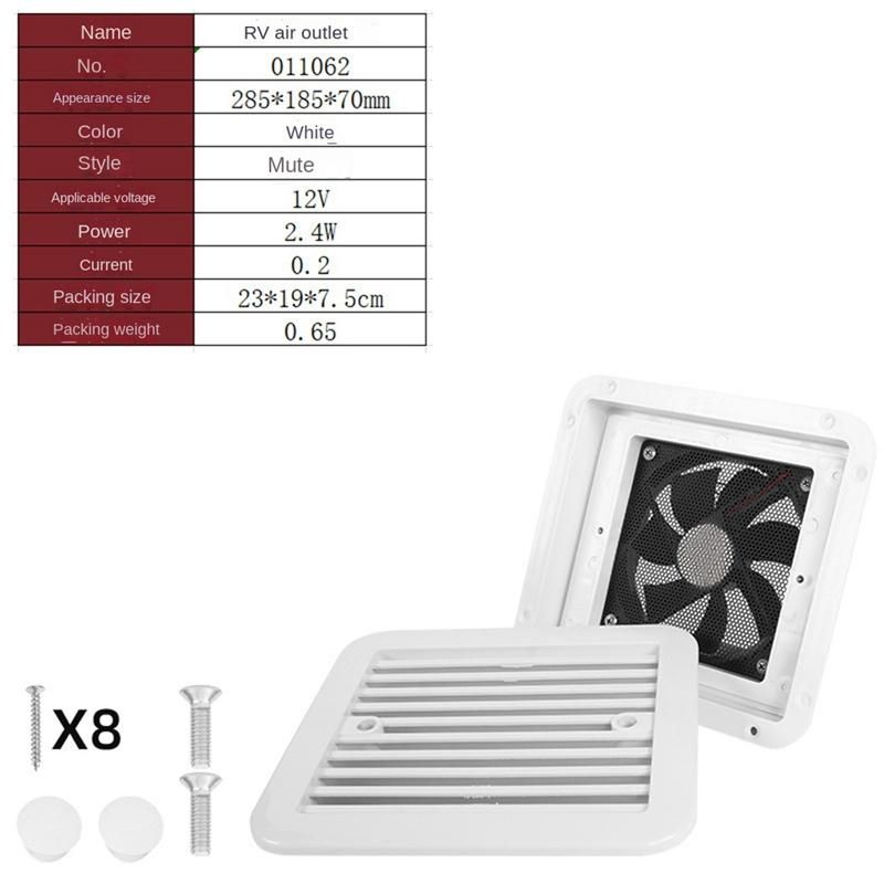 Air Outlet Radiator Ventilation Vent Ventilation Fan