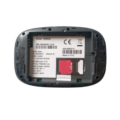 WM23A 4G Pocket Mifi Wifi Router With 30GB Data Bonus