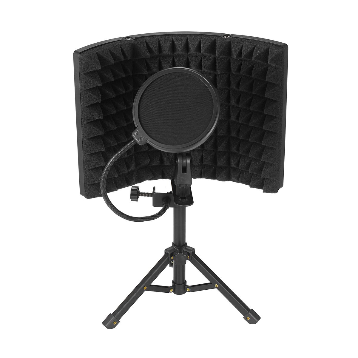 Microphone Isolation Screen With High-Density Absorbing