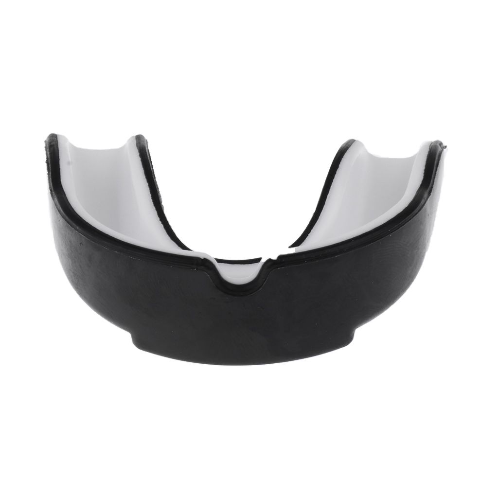 EVA Mouth Guard Mouthguard Gum  Boxing Black