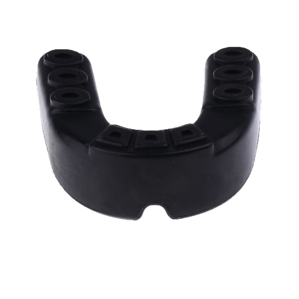 EVA Mouth Guard Mouthguard Gum  Boxing Black