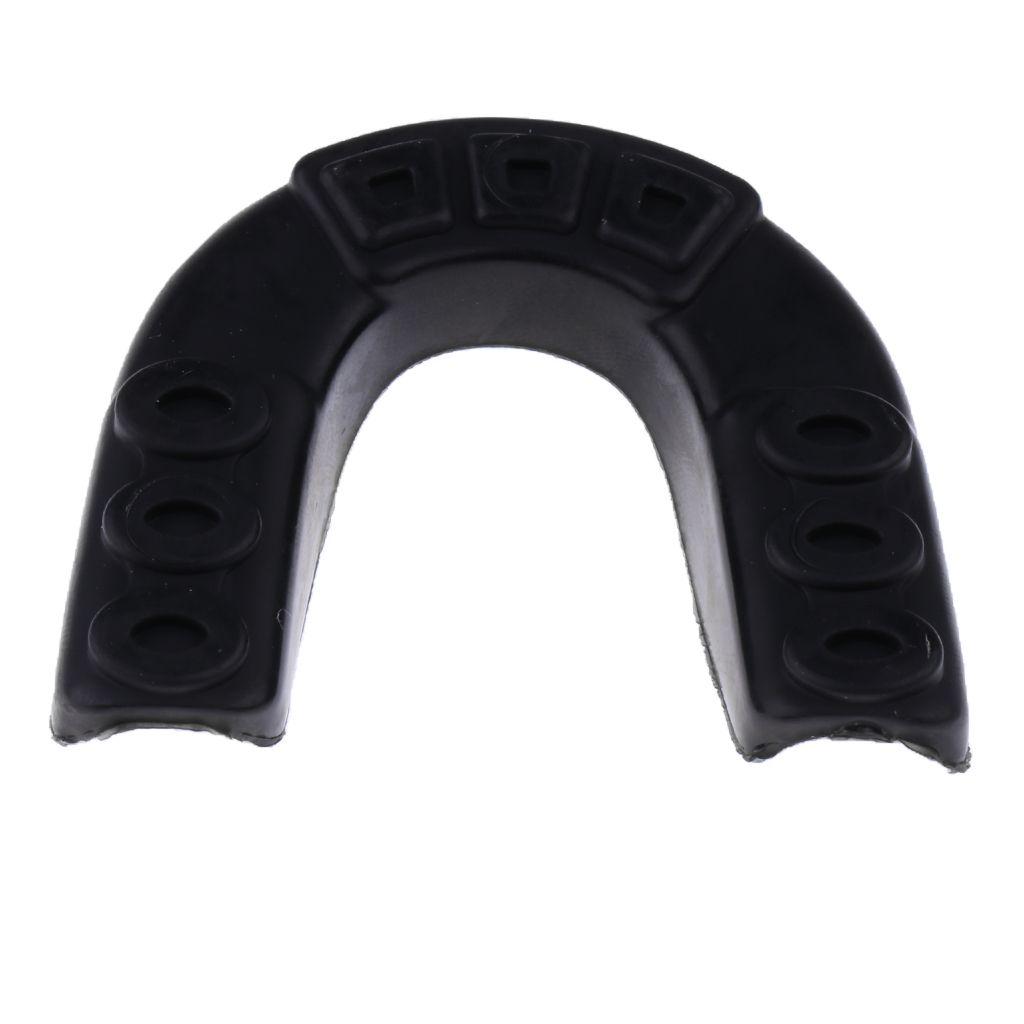 EVA Mouth Guard Mouthguard Gum  Boxing Black