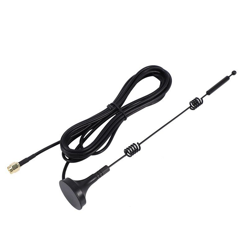 9DBi RP-SMA 2.4GHz 5GHZ High Gain WiFi Router Antenna For