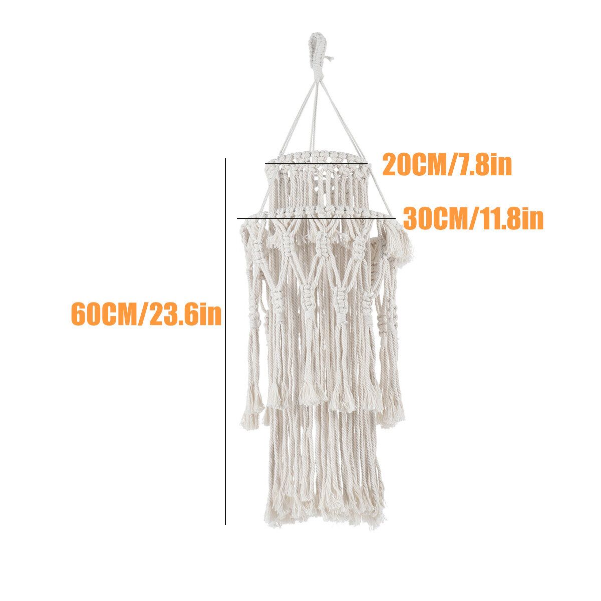 Bohemian Hand-woven Decorative Lampshade Chandelier Bohemian Pendant Creative Home Stay