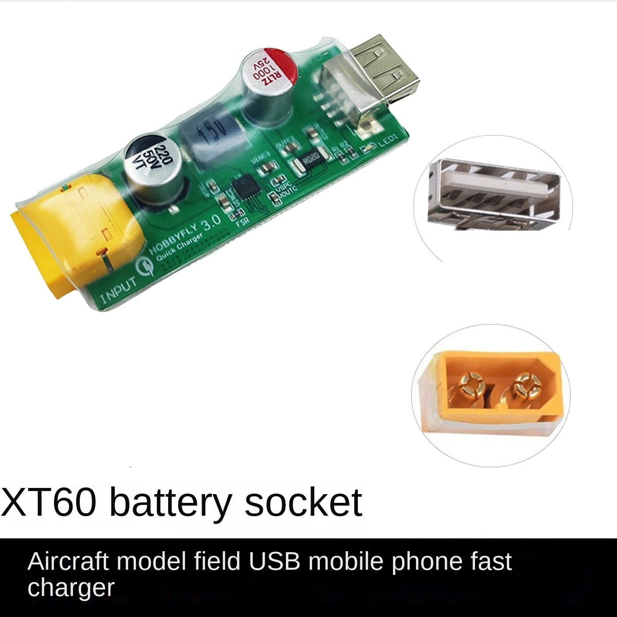 3S-6S Battery Charger USB Fast Charging Charger Converter XT