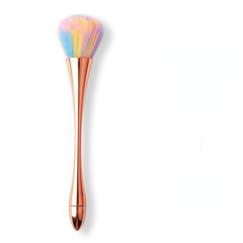 Rose Gold Foundation Powder Blush Brush Professional Make Up Brush Tool Set Cosmetic Very Soft Big Size Face Makeup Brushes DOU