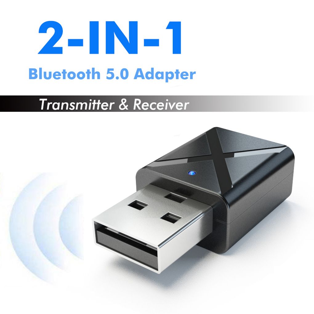 2 In 1 Usb Bluetooth 5.0 Transmitter Receiver Tv Speaker Wireless