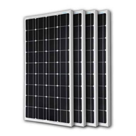 1.2kva 12v Inverter + 4 Solar Panels - 180w And Batteries