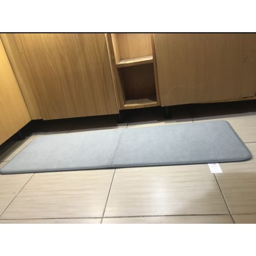 Mate Grey  Bathroom Water Absorbent Floor Mat  40X120cm