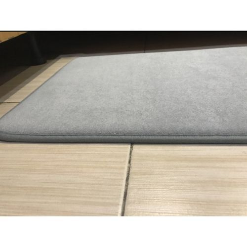 Mate Grey  Bathroom Water Absorbent Floor Mat  40X120cm