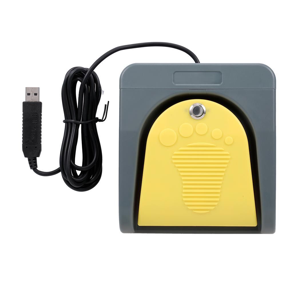 PCsensor FS2016USB2A USB Foot Switch Control Key Customized Computer Keyboard Action Pedal for Medical Devices Computers Office