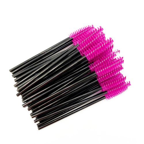 Disposable Eyelash Brushes Eyebrow Brush Mascara Wands Applicator Cosmetic Eyelashes Extension Tools Eyelash Spoolies For Makeup DOU