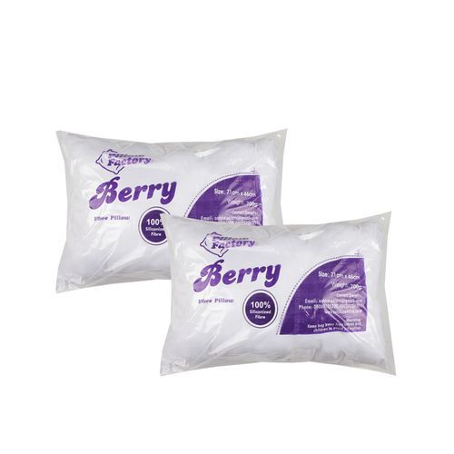 (Bed Pillow - Set Of 2)  Fibre Pillow.