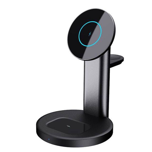 3 In 1 Magnetic Wireless Charger Stand For Magsafe Iphone 6