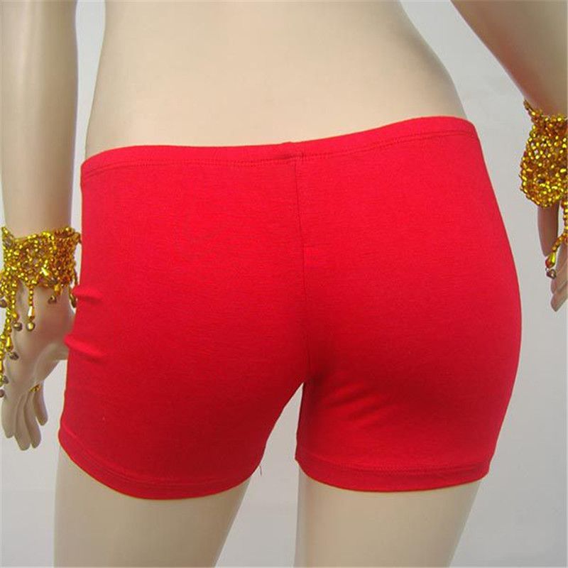 ( Shows)14 Colors  Short Pants Women Under Skirt Safety Shorts Tights Seamless Underwear Lingerie Red Pink Black Cotton Shorts DOU