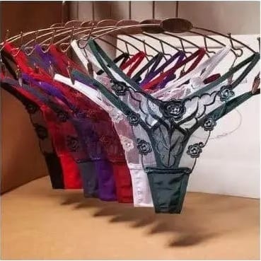 Ladies' G-string Pants - Set Of 6