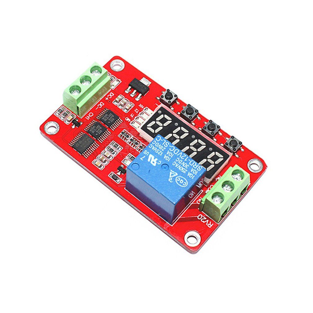 FRM01 DC 12V 1 Channel Multifunction Relay Module Loop Delay Timer Switch