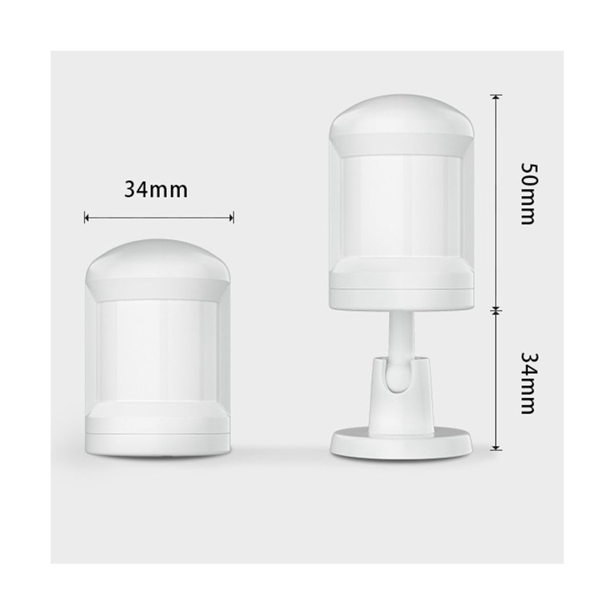 Zigbee Infrared Detector PIR Smart Body Sensor Wireless Remote Monitoring Human Motion Multifunctional Portable Sensor