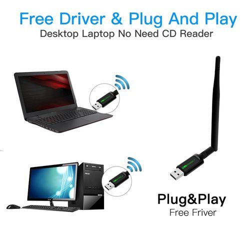 USB WiFi Bluetooth Adapter 600Mbps Dual Band 2.4/5Ghz Wireless External Receiver USB Mini WiFi Dongle Network Card For PC/Laptop AC600 Mini USB