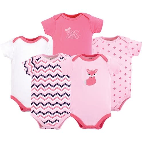 Babies' 5-Pack Print Bodysuits