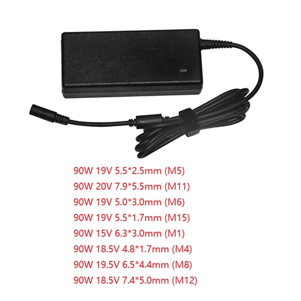 15V 90W 6.3X3.0MM Multifunctional Laptop Charger Power Supply Universal 90W Power Adapter Battery Charger