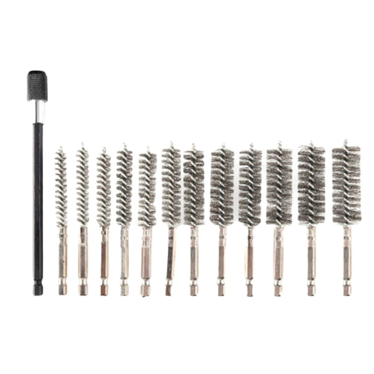 Cylinder Brush Twist Wire Brush Stainless Steel Pipe Tube