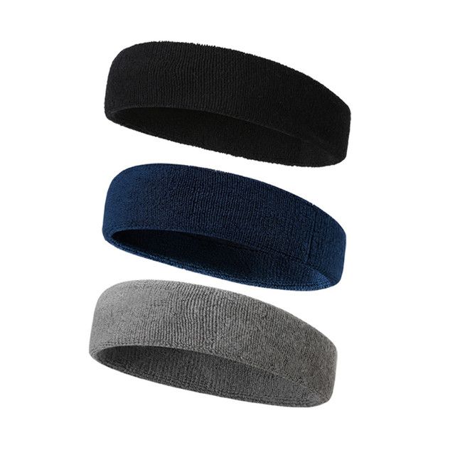 Sweatband For Men Women Elastic Sport Hairbands Headband A