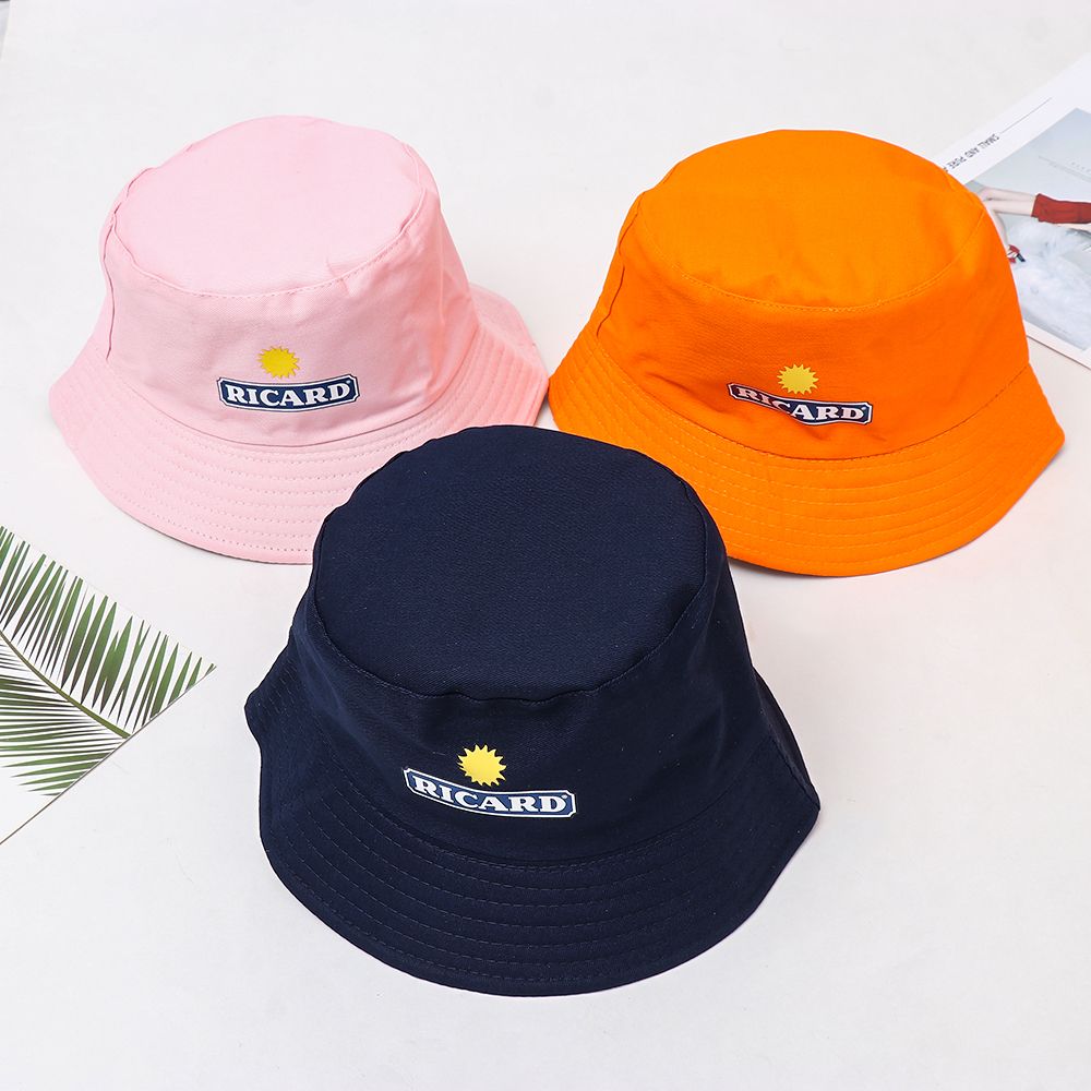 New Ricard Bucket Hats Women Man Classic Cotton Summer Fisherman Caps Teen