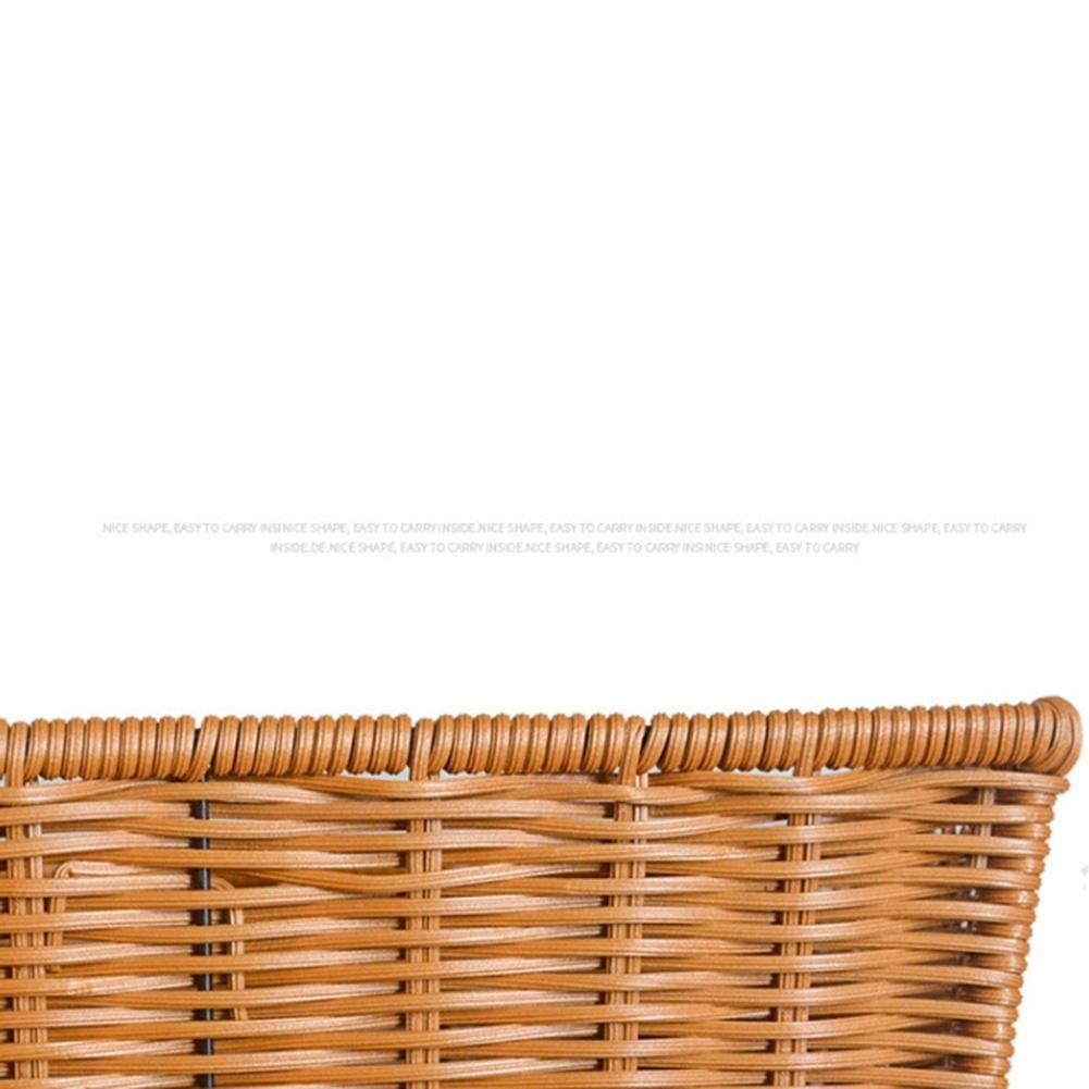 Manual Woven Storage Basket Sundries Bevel Storage Box