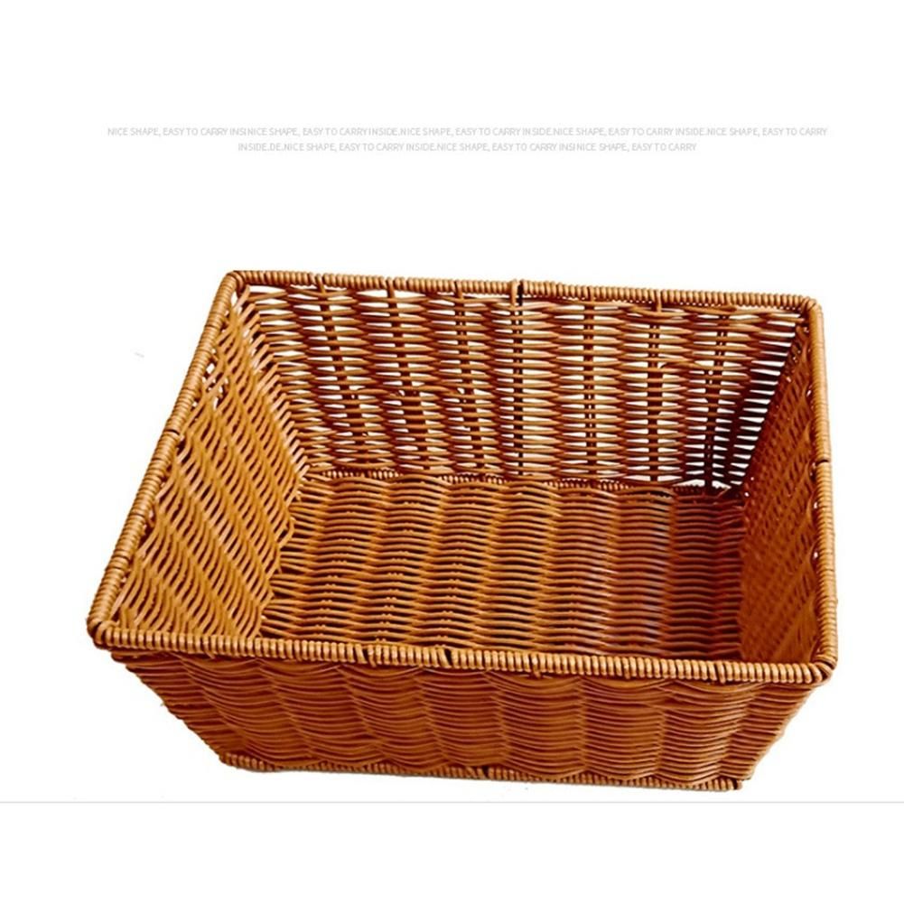 Manual Woven Storage Basket Sundries Bevel Storage Box