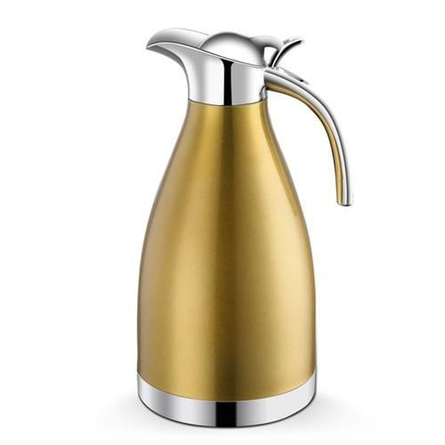 Vacuum Insulation Double Wall Stainless Steel Coffee Pot Milk Tea Jug Water Carafe Flask Thermal Thermos Bottles