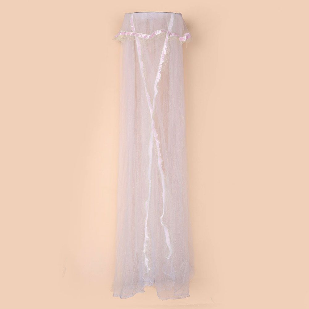 Dome Bed Curtain Baby Canopy Net Mosquito Tent Bed Crib-Blue