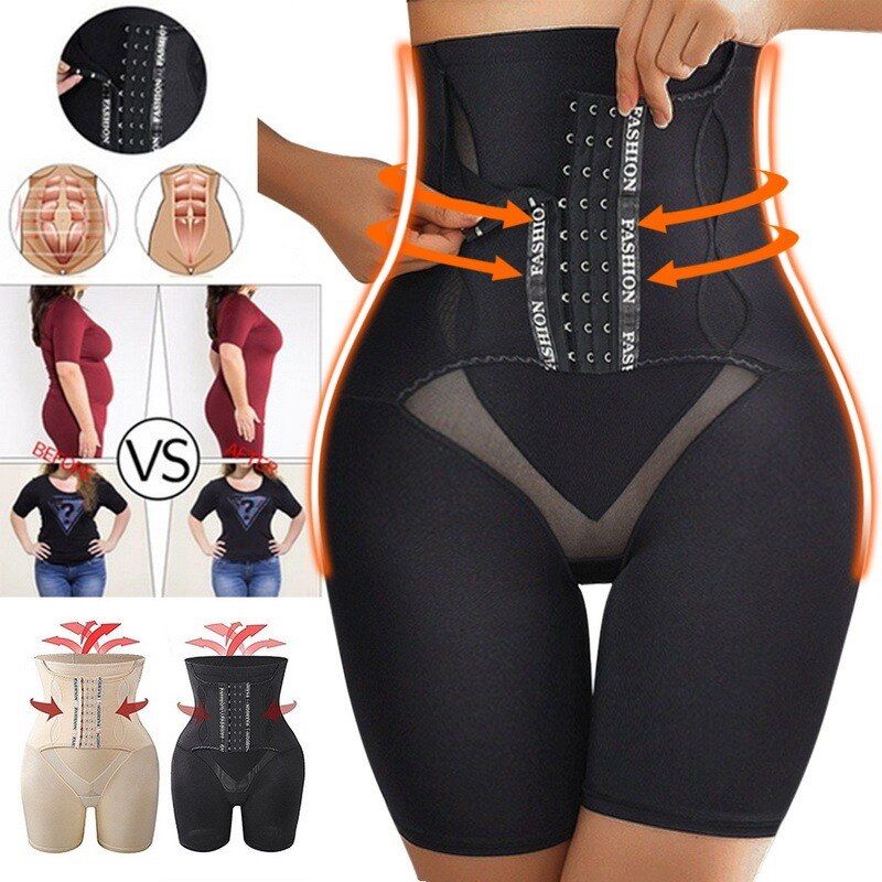 High Waist Trainers Body Shapers Women Panties Sexy Butt Lifter Shapewear Seamless Leg Slimmer Tummy Control Panty Boyshorts