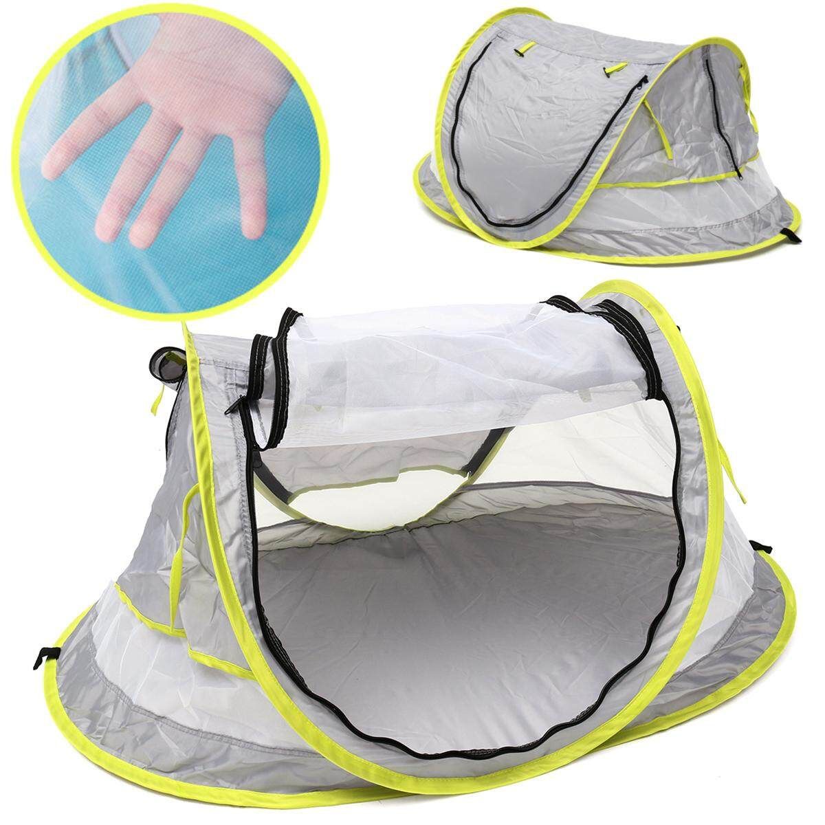 Up Portable Beach Tent Kids Canopy Sun Shade Shelter Foldable Anti-UV Baby Travel Bed