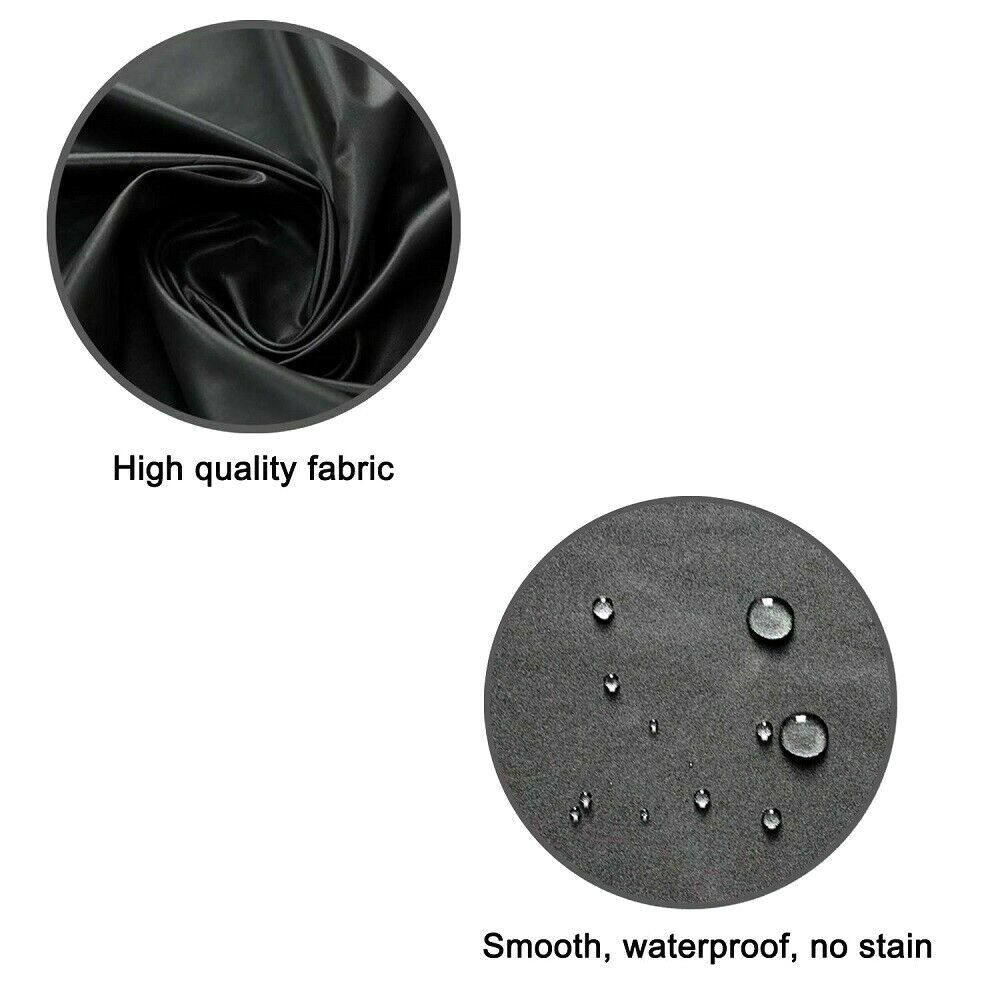 Hair Cutting Cape Salon Hairdressing Waterproof Black Gown