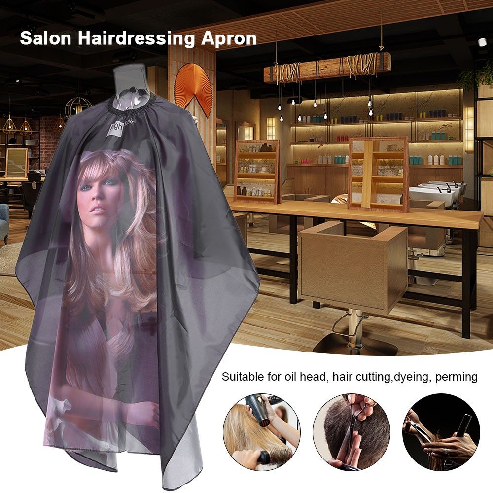 Salon Apron Hairdressing Gown Waterproof Cloth Anti-static