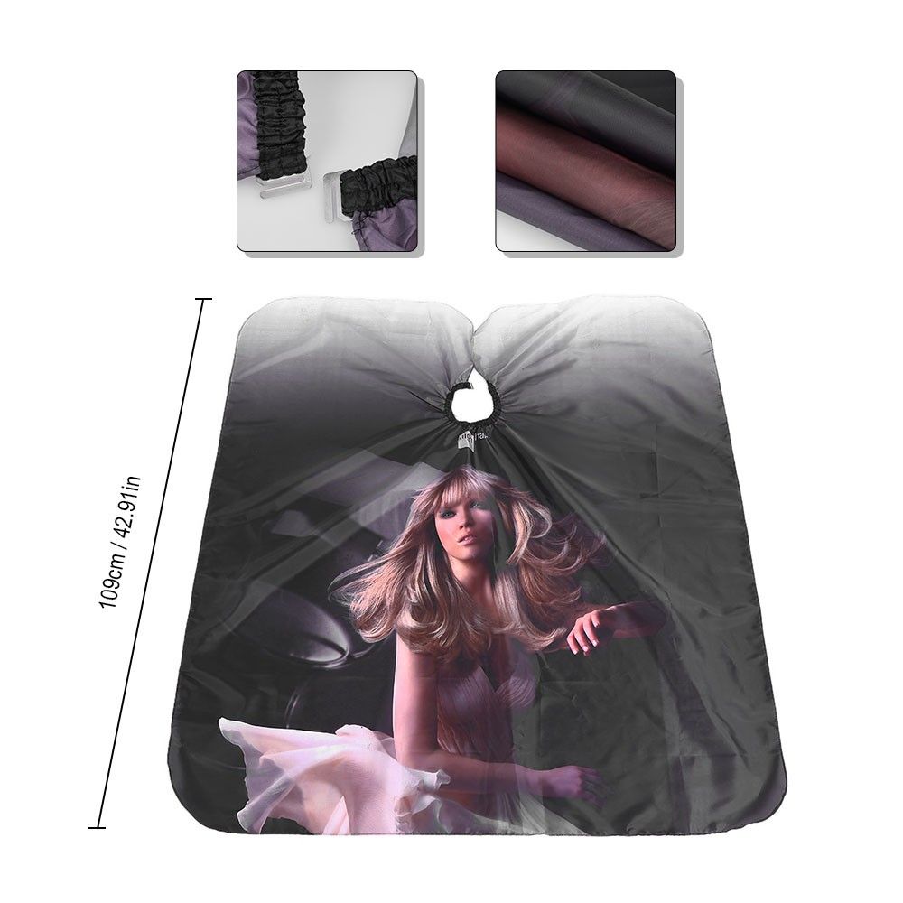 Salon Apron Hairdressing Gown Waterproof Cloth Anti-static