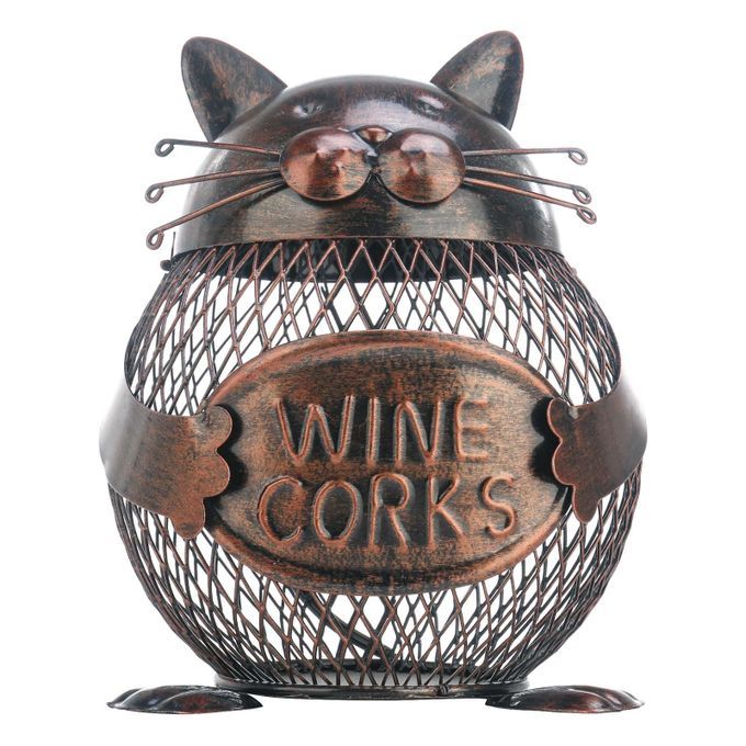 Kitten  Cork Container Tooarts Animal Ornament Creative-