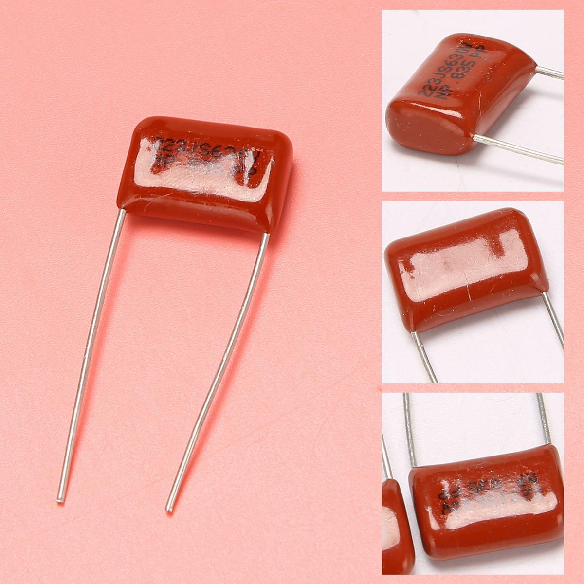 10Pcs 630V 22nf 0022uf Metallized Polypropylene Film Capacitor
